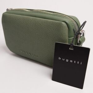 Bugatti Green Mini Crossbody Bag Adjustable Strap NWT